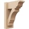 Ekena Millwork 6-in W x 12-in D x 16-in H Balboa Trad Rough Cedar Woodgrain TimberThane Outlooker, Primed Tan OUTUR060X12X16BOA04RCPR - alternate 1